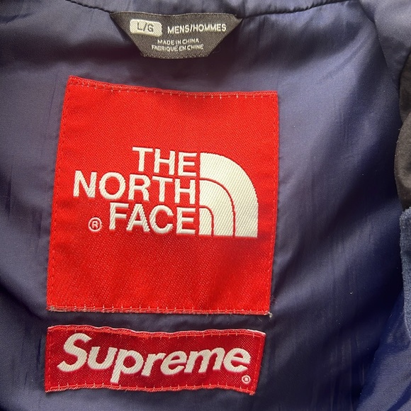 Supreme The North Face Denim Dot Shot Jacket. Worn twice. In great condition!! - Picture 6 of 16